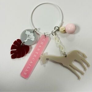 Chantecaille Giraffe Key Chain